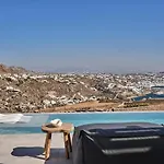 Annez With Private Pool Panoramic Sea View 别墅 Mykonos Town
