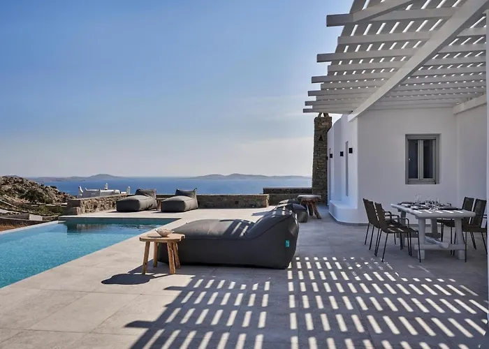 Annez With Private Pool Panoramic Sea View Mykonos Town
