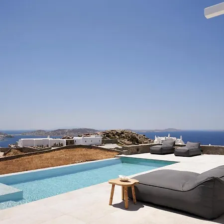 Villa Annez With Private Pool Panoramic Sea View Mykonos Town